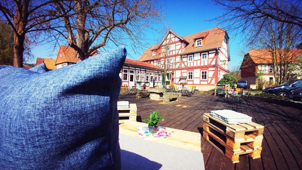 Landhotel Gemeindeschaenke Wanfried Bagian luar foto