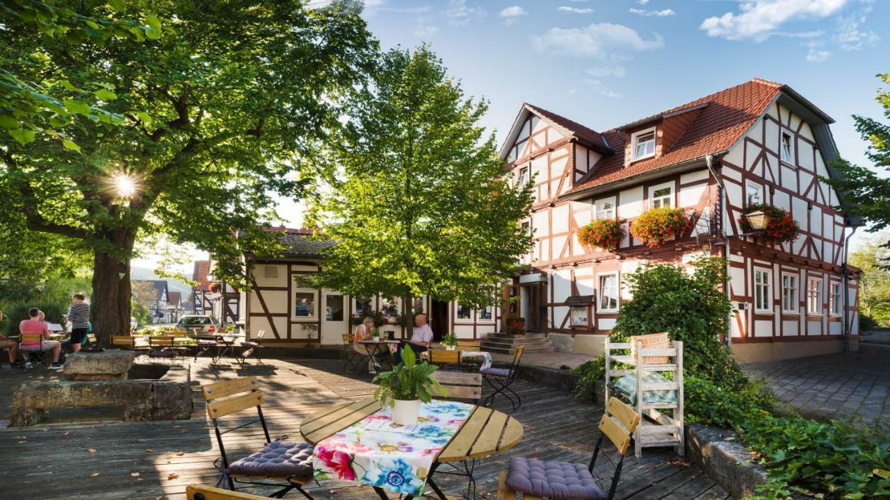 Landhotel Gemeindeschaenke Wanfried Bagian luar foto